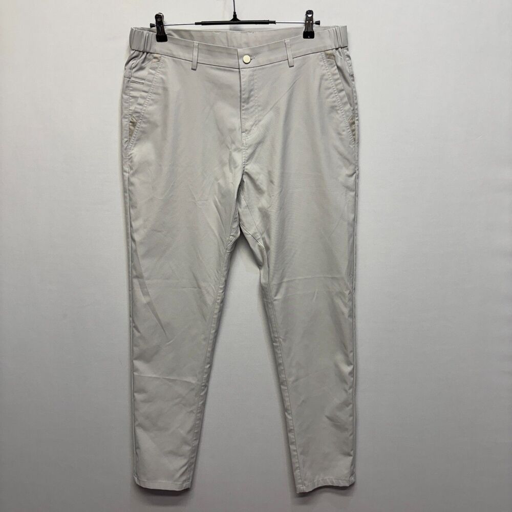 Jack Archer Men Chino Performance Pants Size 35x31 Gray C089 -27